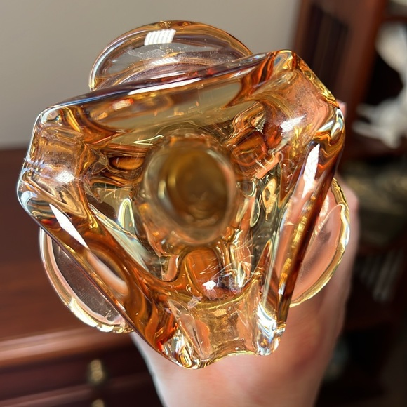 Vintage Czech Art Glass Vase by Jan Beranek for Skrdlovice - Picture 9 of 12